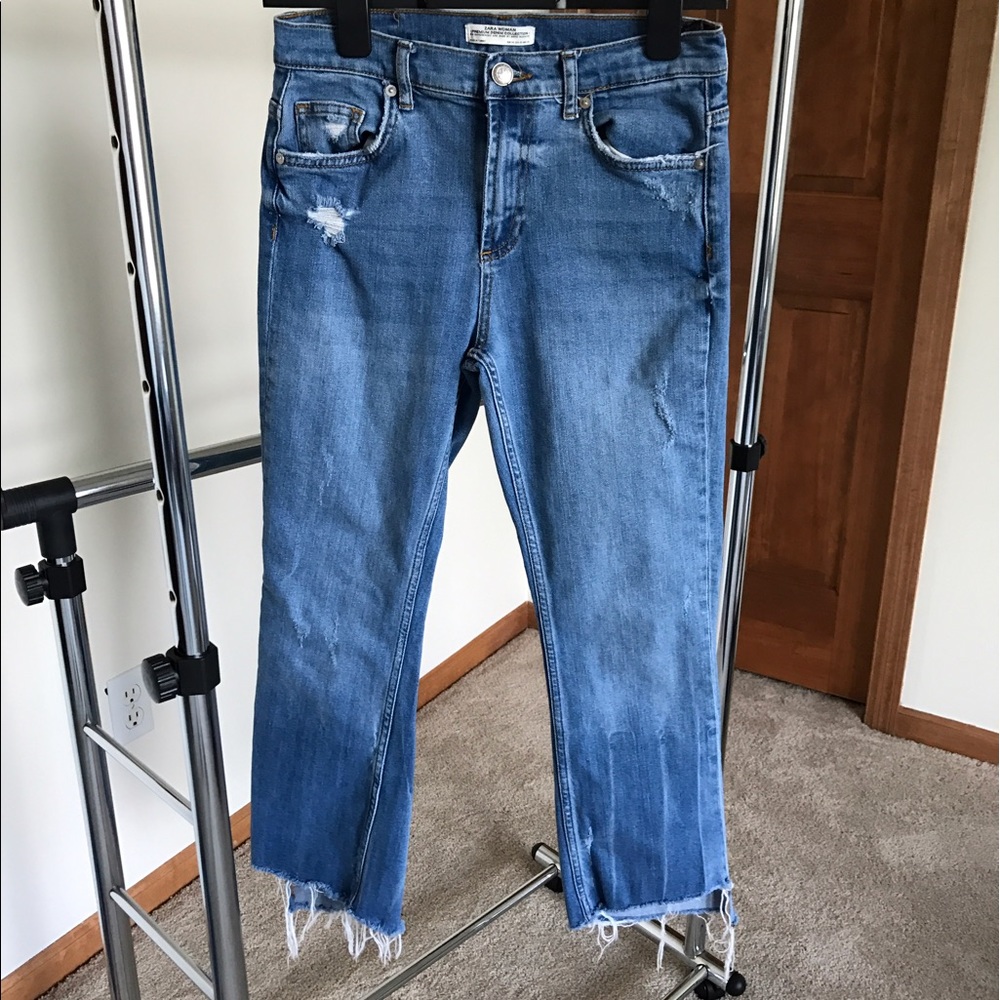 Zara jeans.